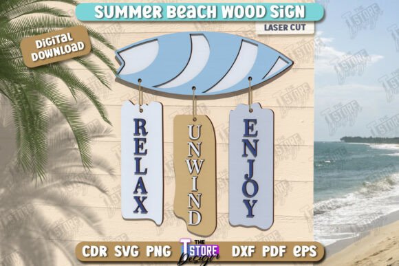 Beach Wall Sign Laser Cut Wall Board: A Guide to Coastal Decor Creation