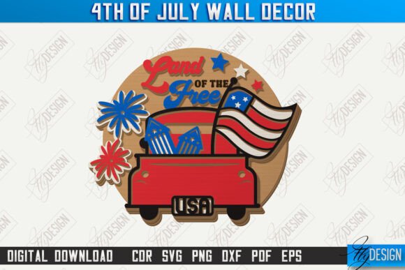 Celebrate with 4th of July Laser Décor