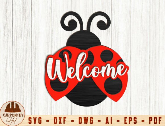 Choosing the Right Ladybug Welcome Sign SVG for Your DIY Project