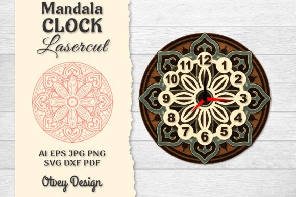 Clock Mandala Lasercut Designs: A Practical Guide to Formats, Compatibility, and Creative Application