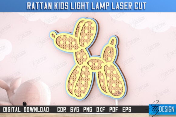 Designing Custom Nursery Lighting: A Practical Guide to the Rattan Kids Lamp Laser Cut CNC File