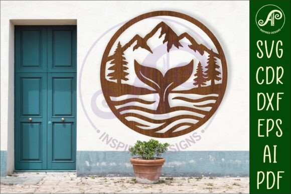 Elevate Spaces with Vector Whale Tail Signs