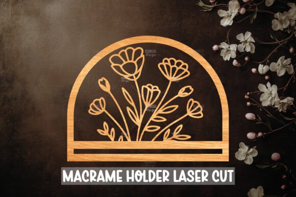 Evaluating the Floral Macrame Holder Laser Cut Design for Digital Creators