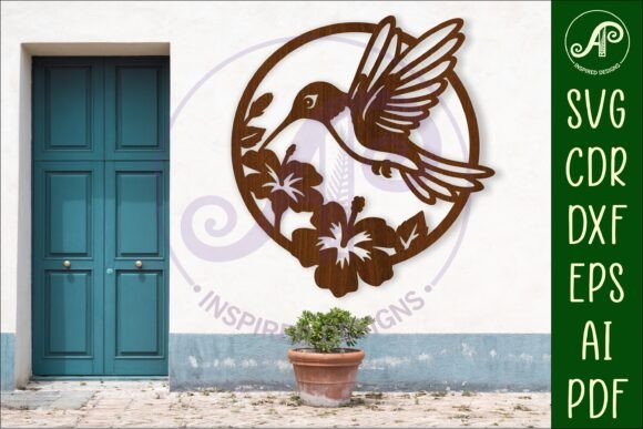 Hummingbird Wall Sign, SVG File. Vector: The Ultimate Guide to DIY Home Decor