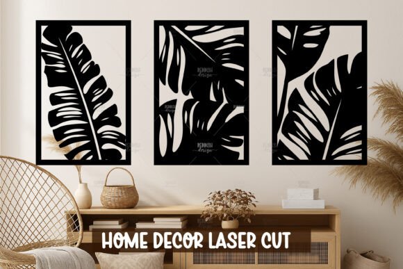 Integrating Tropical Leaf Set Wall Art SVG into Your Creative and Business Workflows
