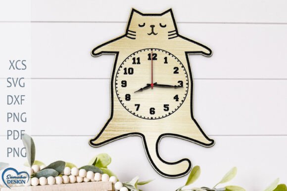 Laser Cut Animal Wall Clocks