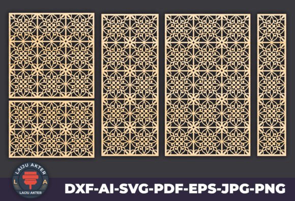 Laser Cut Decorative Panels Bundle 43: A Comprehensive Evaluation for Digital Fabrication