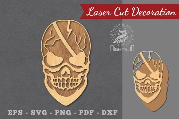Mastering the Skull with Accessories Laser Cut Design for Modern Makers