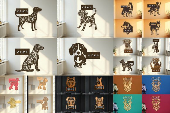 Strategic Branding and Creative Efficiency with the Laser Cut Dog Wood Sign SVG Bundle