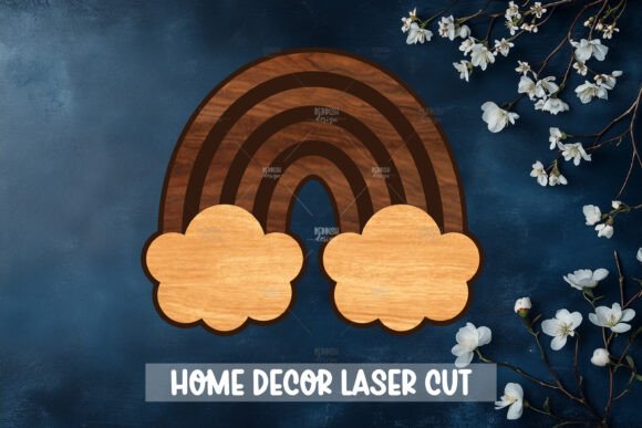 Strategic Design Execution with Rainbow Wooden Nursery Laser Cut Files